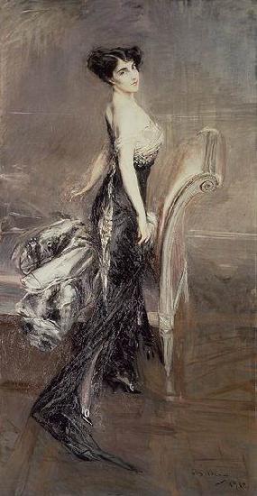 Giovanni Boldini Portrait of a Lady oil painting image